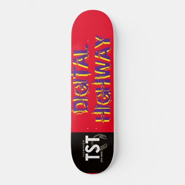 DIGITAL HIGHWAY/TST/JMT SKATEBOARDS (Framsida)