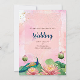 Digital Hindu bröllopsinbjudan Indiska bröllop Inbjudningar