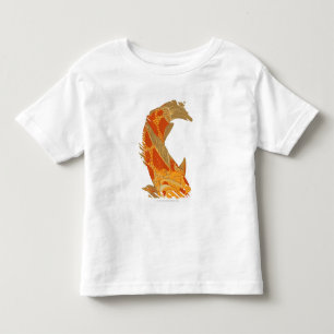 Digital illustration av den Koi carpen Tee