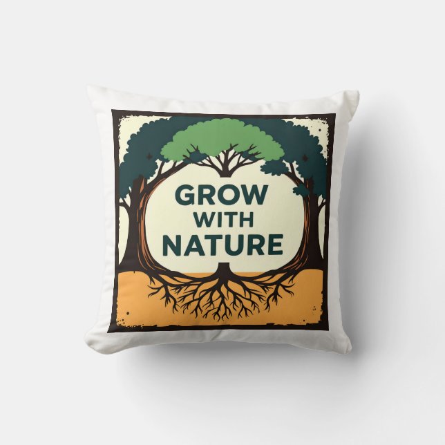 Digital Illustration of Stylized Tree with Roots a Kudde (Framsida)