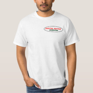 Digital inbyggd T-shirt-logotyp Tröja