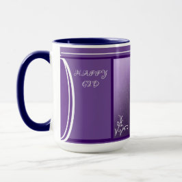 Digital kalligrafi GLAD EID عيد سعيد LS Mugg