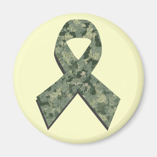 Digital kamouflage Ribbon Magnet