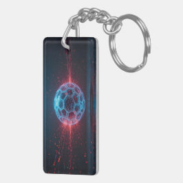 Digital kärna: Futuristiska Energy Sphere Explosio