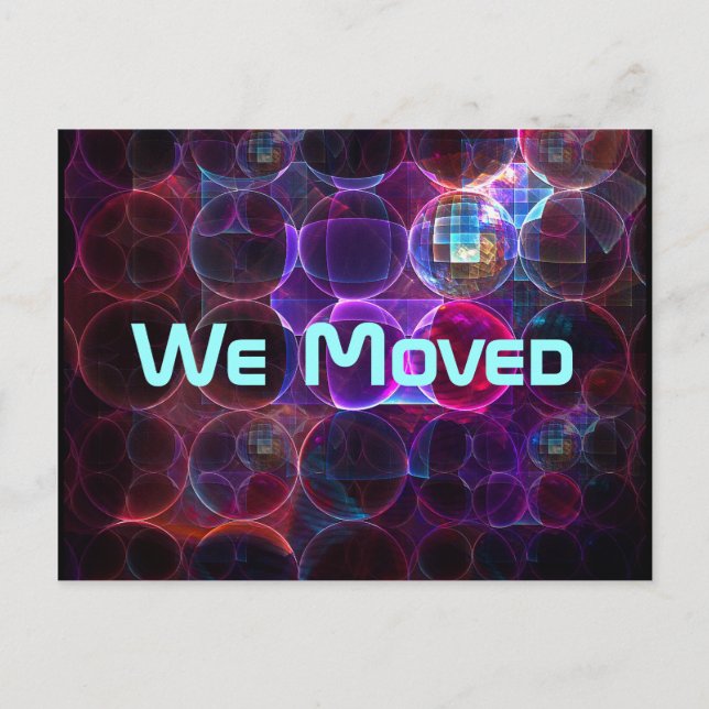 Digital kavitation meddelande vykort (Framsida)