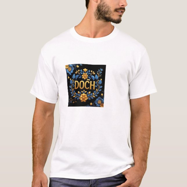 Digital konst: A Fusion of Cretivity and Techno T Shirt (Framsida)