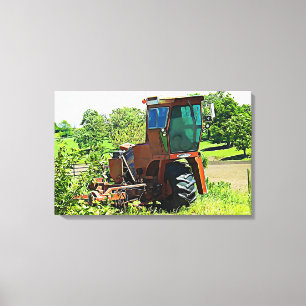 Digital konst Midwest Traktor Canvas Konstverk