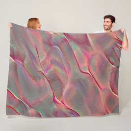 Digital kornig satatin, persikofärgad eller levand fleecefilt