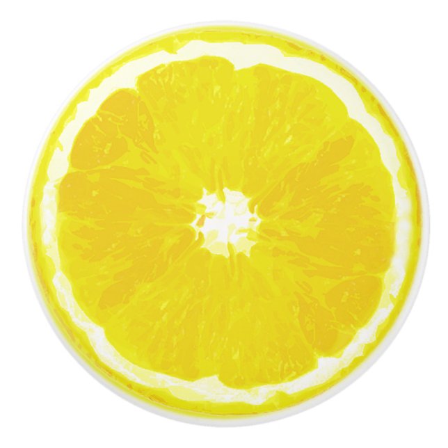 Digital Lemon-segmentmålning Knopp (Framsidan)