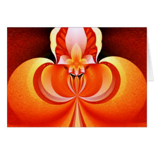 Digital Lotus Card Hälsningskort