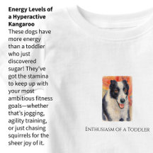 Digital målning av Border Collie-porträtt