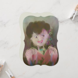 Digital målning av personlighetsporträtt 10 juni