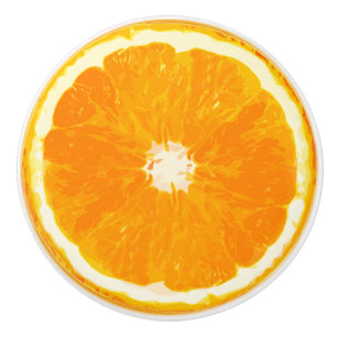 Digital målning för orange Segment Knopp