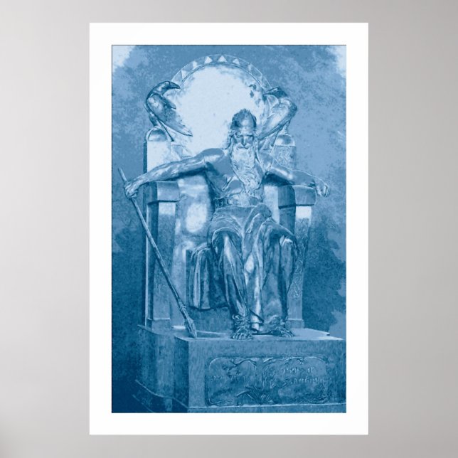 Digital målning: Odin Poster (Framsidan)