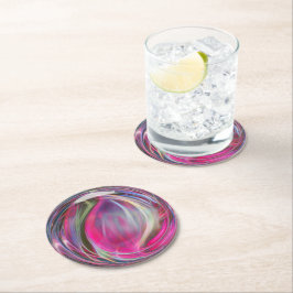 Digital marble Soap Bubble Underlägg Papper Rund