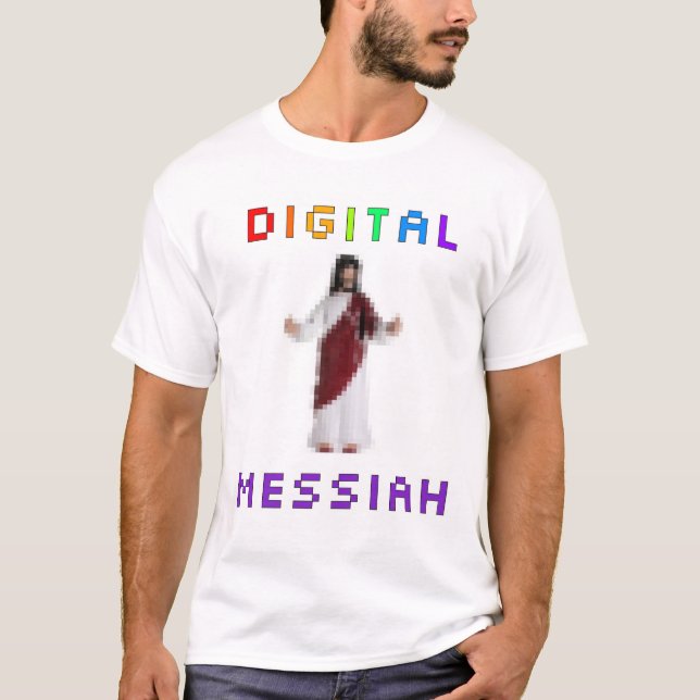 Digital Messiah T-shirt (Framsida)