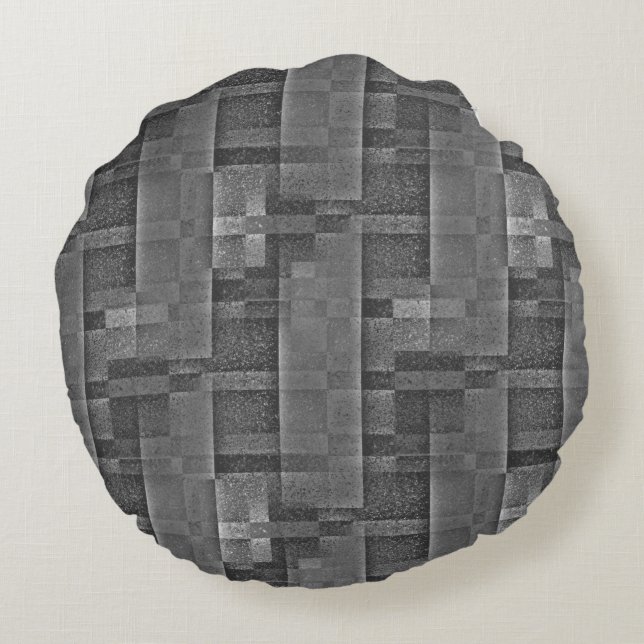 Digital montering av granitmarmor av projektionsyt rund kudde (Baksidan)