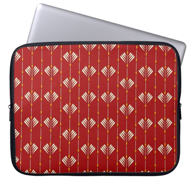 Digital mughal: Textilväxtverk. Laptop Fodral (Framsidan)