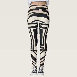 Digital muse Kvinnors bensin Leggings