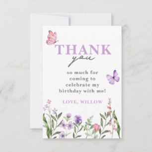 Digital nedladdning Little Wildflower Favors  Inbjudningar