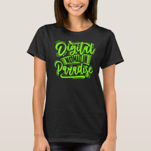 Digital Nomad in paradise Self Employed Freelance T Shirt