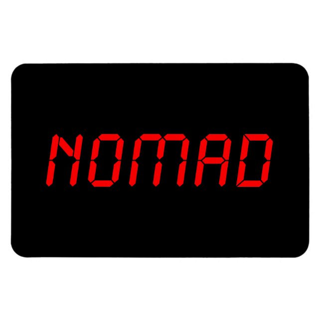 DIGITAL NOMAD MAGNET (Horisontell)