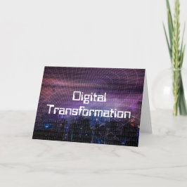 Digital omvandling för företag kort