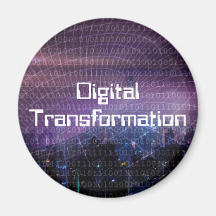 Digital omvandling för företag magnet