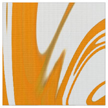 Digital Orange MarLED Struktur14 Fabric
