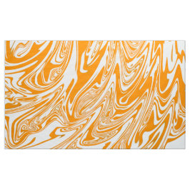 Digital Orange MarLED Struktur14 Fabric Tyg