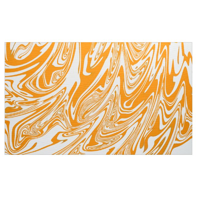Digital Orange MarLED Struktur14 Fabric Tyg (Yard)