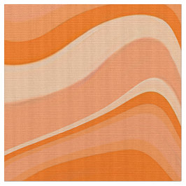 Digital Orange MarLED Struktur2 Fabric Tyg