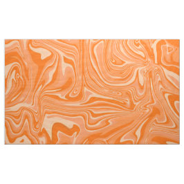 Digital Orange MarLED Struktur2 Fabric Tyg
