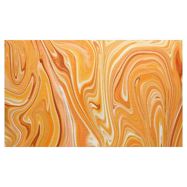 Digital Orange MarLED Struktur3 Fabric Tyg (Yard)