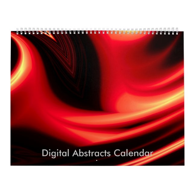 Digital Paintings-Abstrakt Kalender (Omslag)
