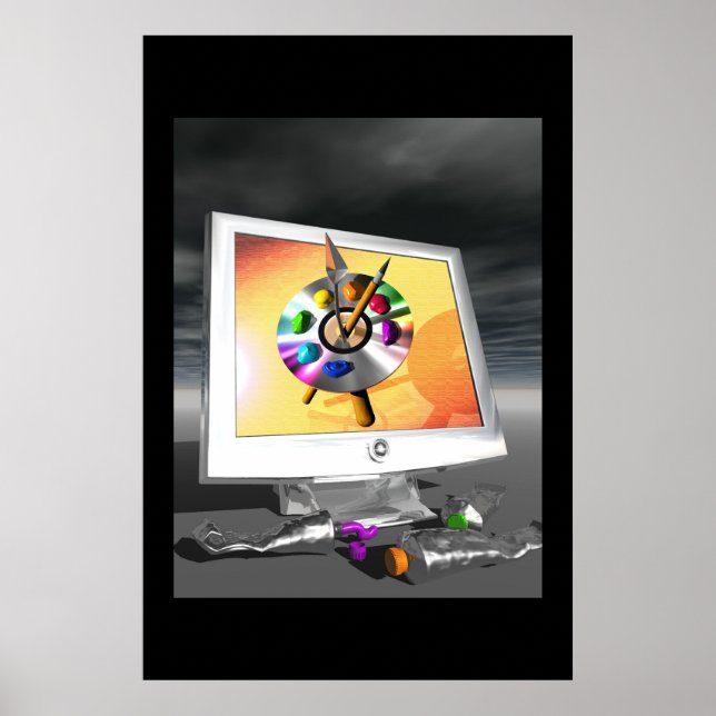 Digital palett poster (Framsidan)