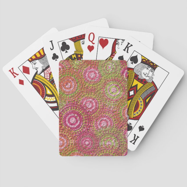 Digital Papper effekt Spel Kort (Baksidan)