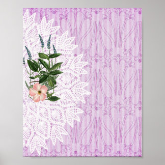 Digital Papper Mönster 4 Poster