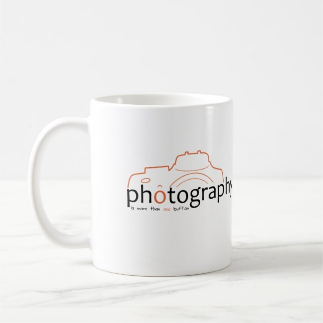 Digital Photography dslr fan mug Kaffemugg (Vänster)