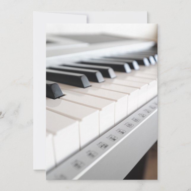Digital piano tangentbord (Framsida)