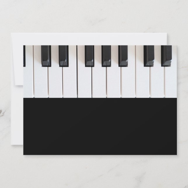 Digital piano tangentbord (Framsida)