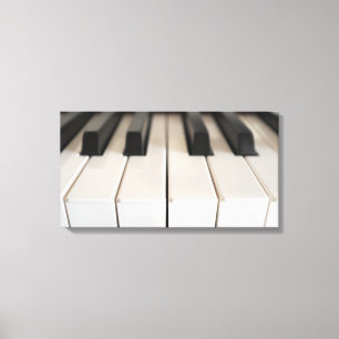 Digital piano tangentbord canvastryck