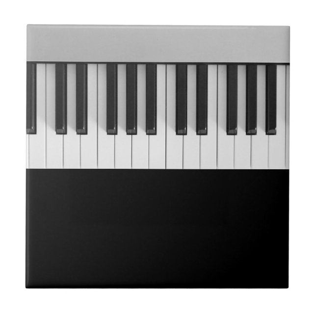 Digital piano tangentbord kakelplatta (Framsidan)
