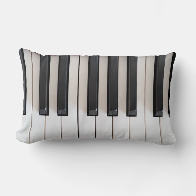 Digital piano tangentbord lumbarkudde (Framsida)