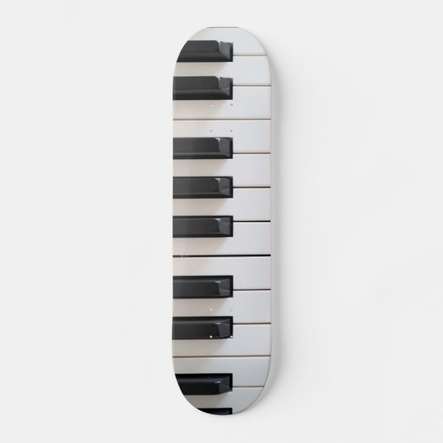 Digital piano tangentbord mini skateboard bräda 18,7 cm (Framsida)