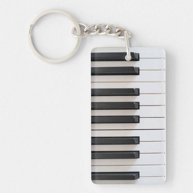 Digital piano tangentbord nyckelring (Framsidan)