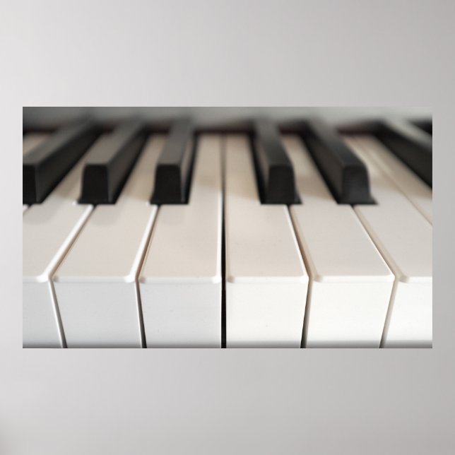 Digital piano tangentbord poster (Framsidan)