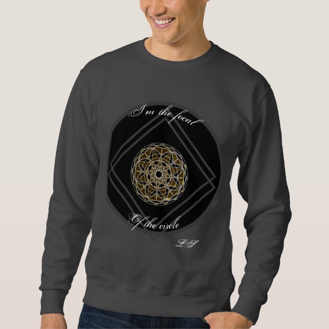 Digital prydnad LS T-Shirt Lång Ärmad Tröja (Framsida)