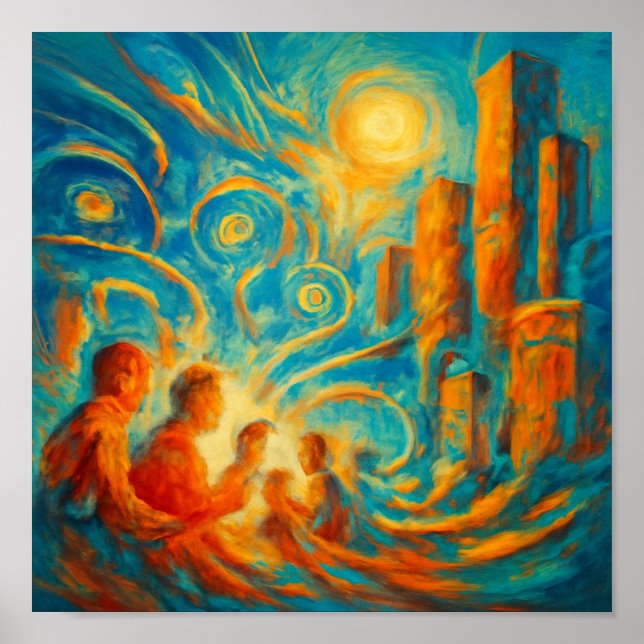 Digital Pulse of Modernity Poster (Framsidan)