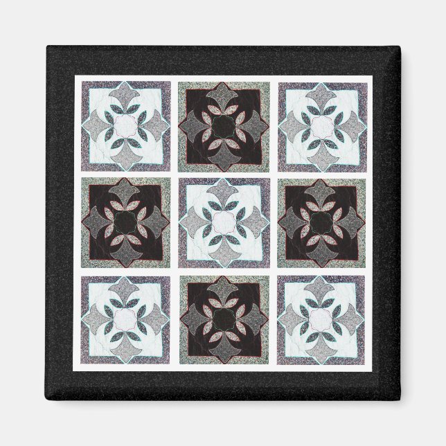 Digital Quilt Magnet (Framsidan)
